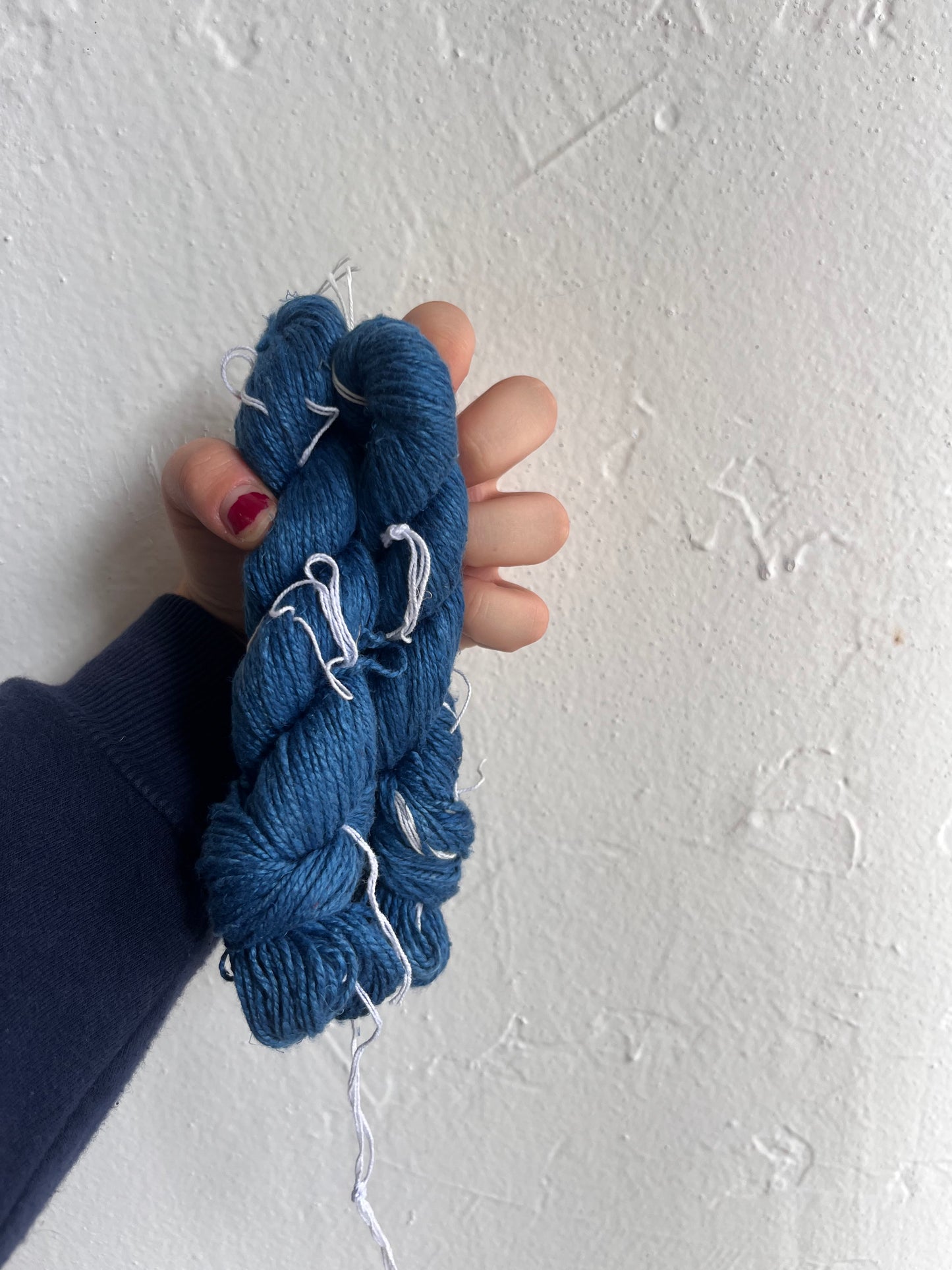 Herbal Dyed Sport Weight Silk - recycled Yarn