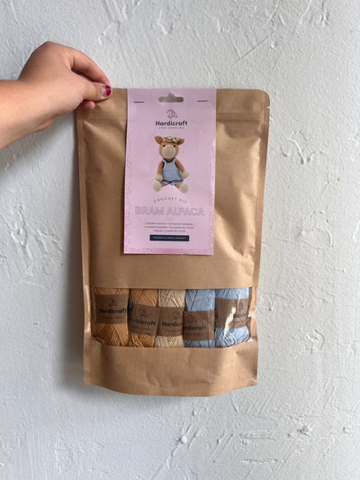 DIY Crochet Kit - Bram Alpaca