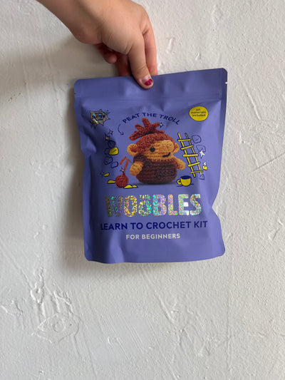 Peat the Troll Crochet Kit