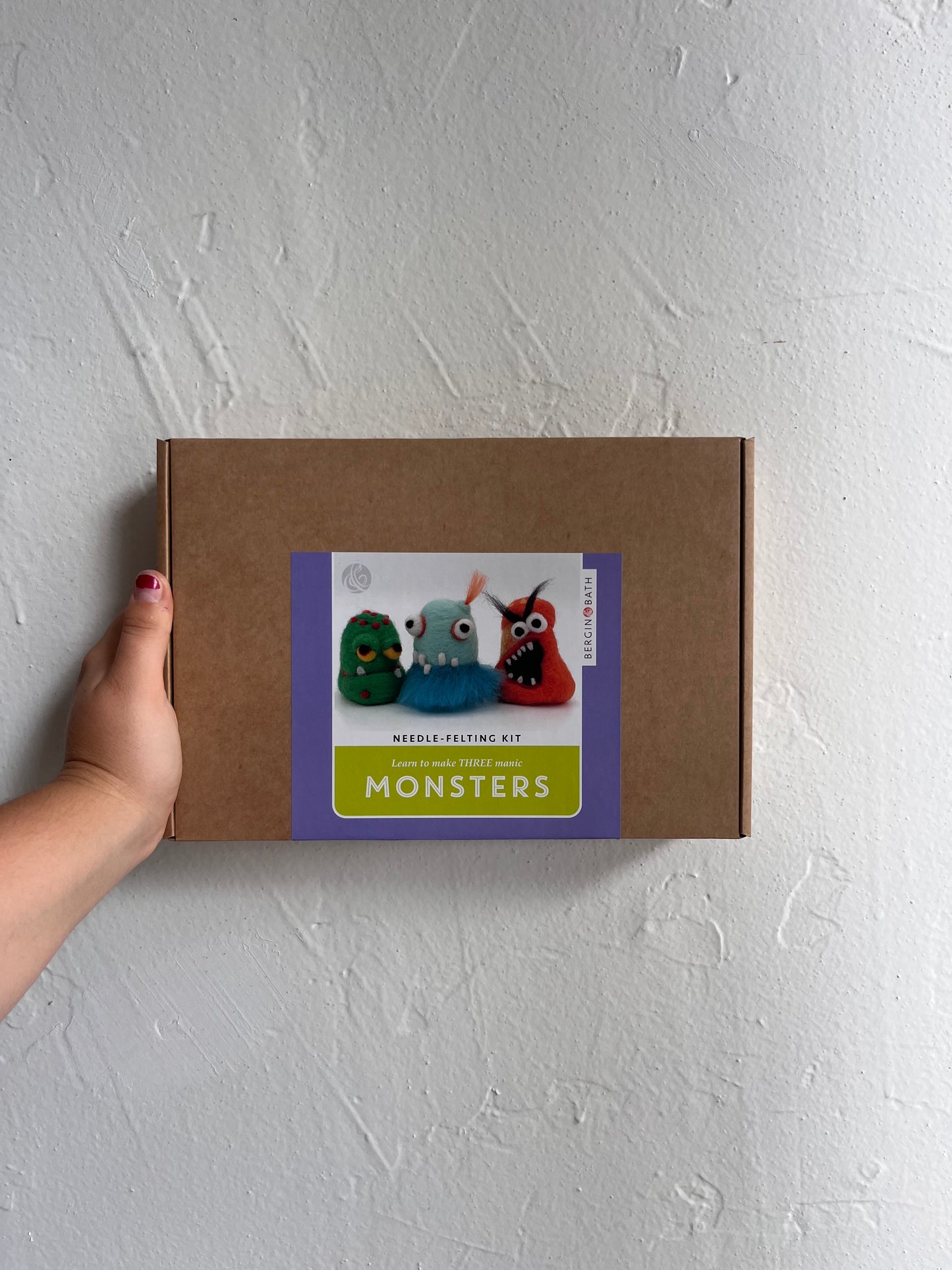 Needle Felting Kit - Monsters