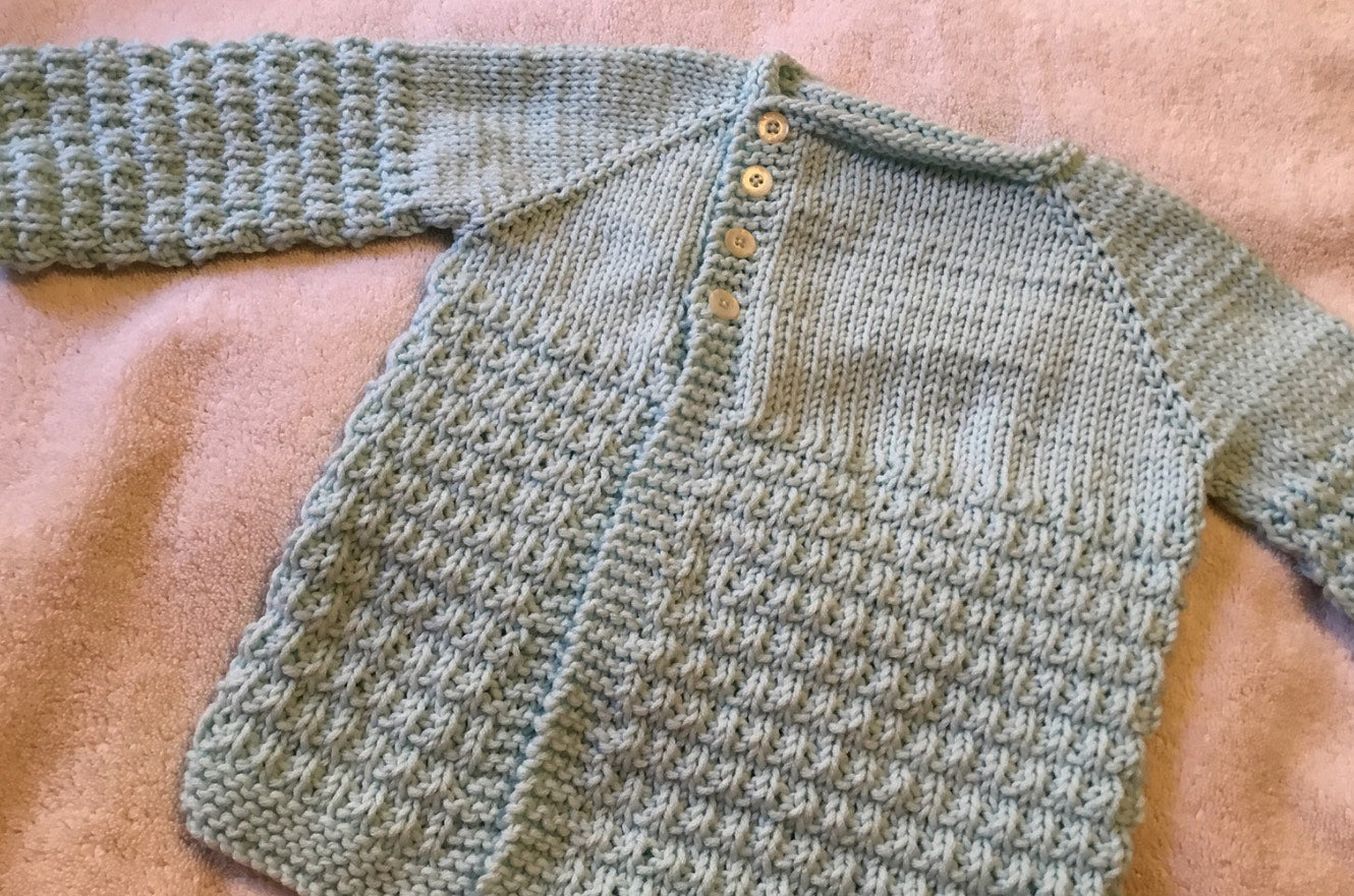 My Gift to You Baby Sweater - A Level 2 Knitting Class