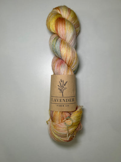 Lavender Fibers Vintage Sock Small Batch Hand Dyed Yarns