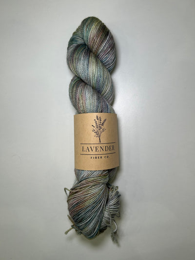Lavender Fibers Ritzy Sock Small Batch Hand Dyed Yarns