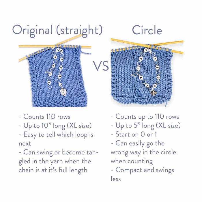 Knitting Row Counters