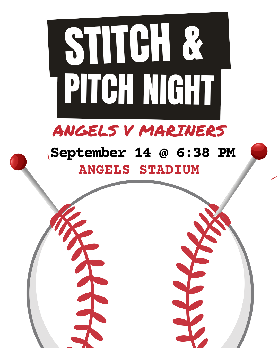 Stitch & Pitch Night @ Angels Stadium