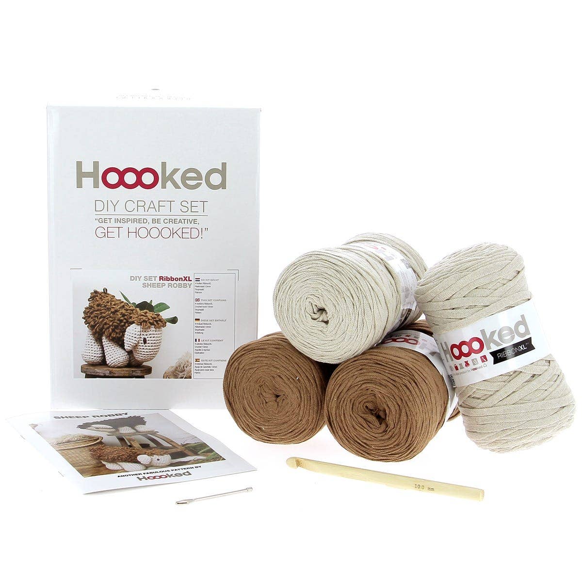 DIY Crochet Kit Sheep Robby