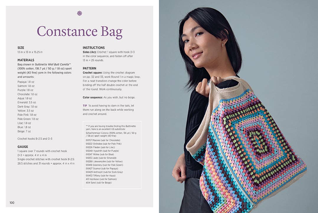 Not Your Granny's Granny Squares - Crochet Pattern Book