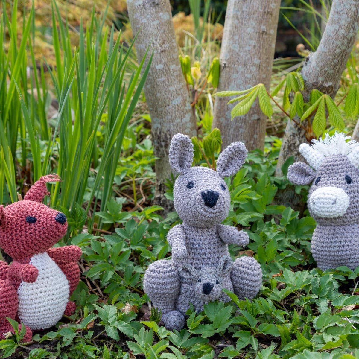 DIY Crochet Kit Kangaroo Kayleigh
