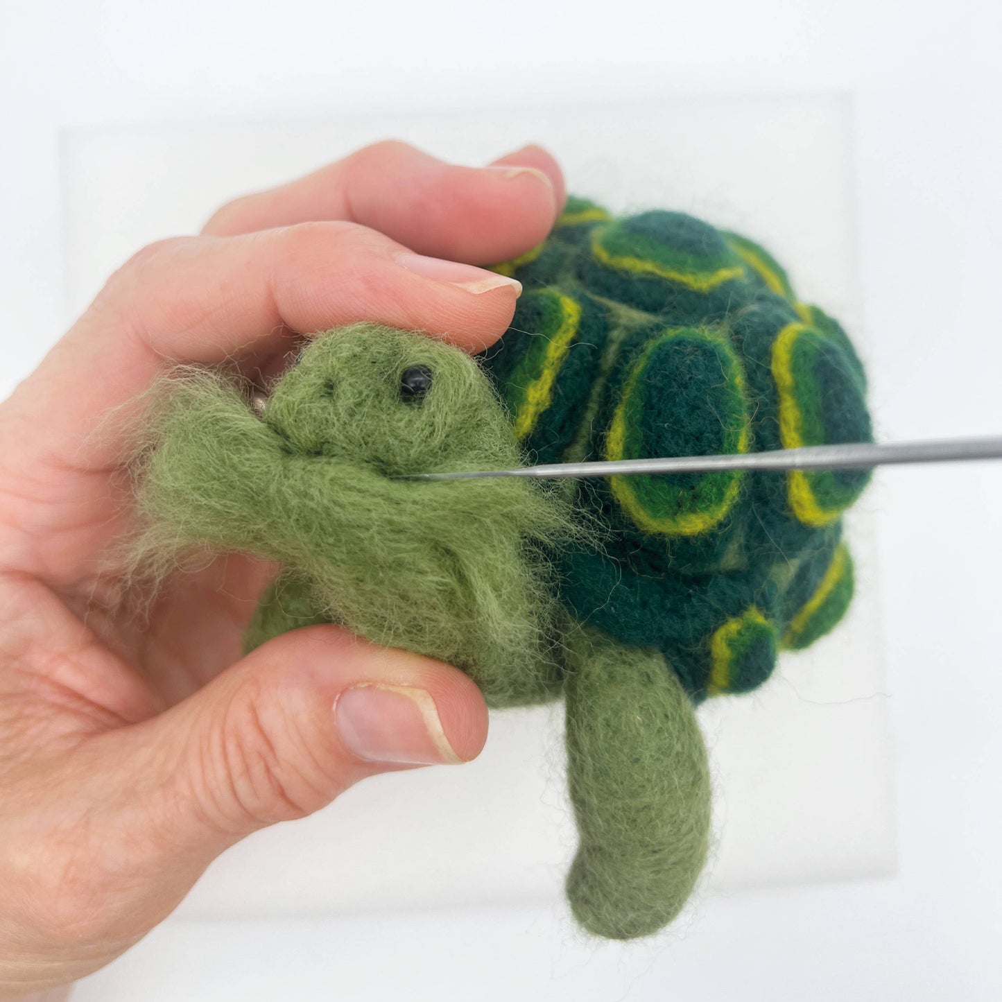 Needle felting kit - Tortoise