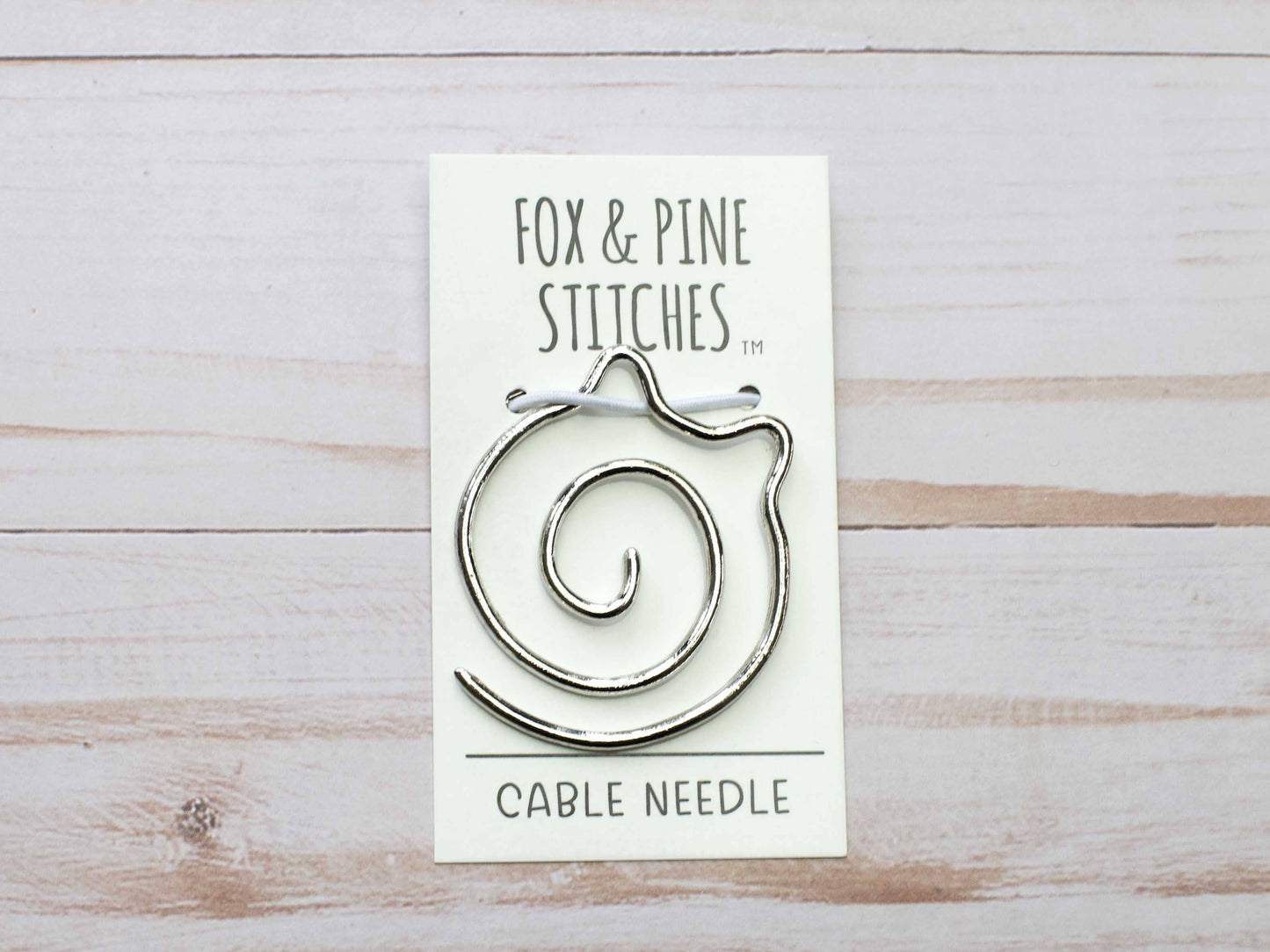 Cat Spiral Cable Needle | Knitting Notions Tools
