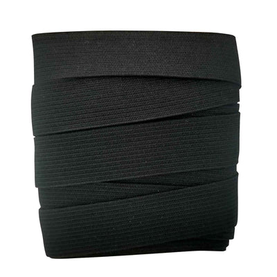Darnn Black Elastic (20mm x 4meters),Stretchable Flat Band