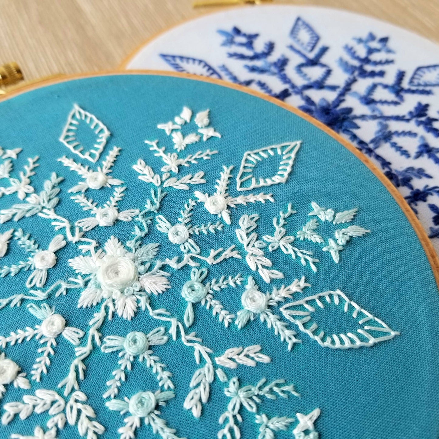 Snowflake Sampler Embroidery Kit