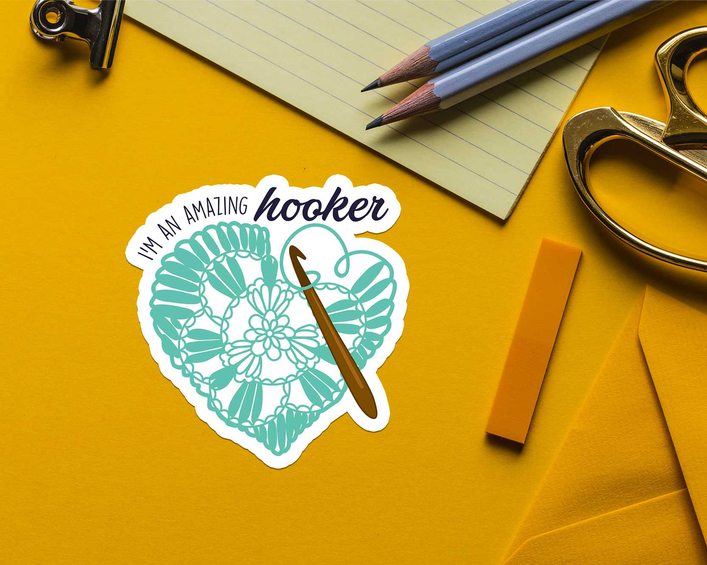 I'm an Amazing Hooker Sticker