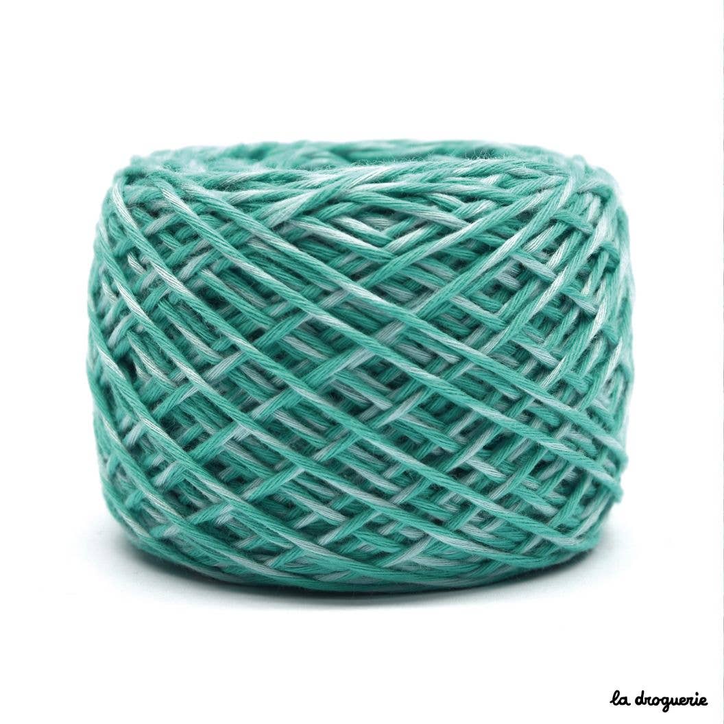 Fruit salad knitting yarn (50% organic cotton, 50% bamboo)