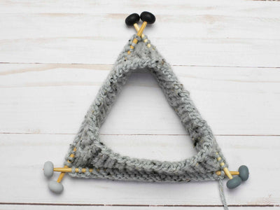 Monochrome Ovals | Stitch Stoppers Knitting Notions