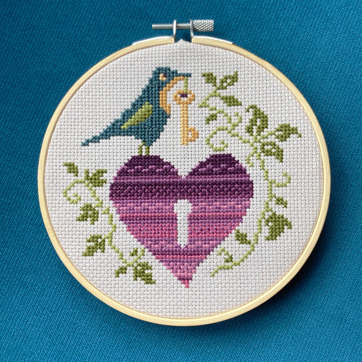 Key to my Heart - Cross Stitch Kit