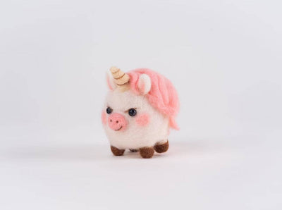 Lola the Piggycorn Needle Felting Kit