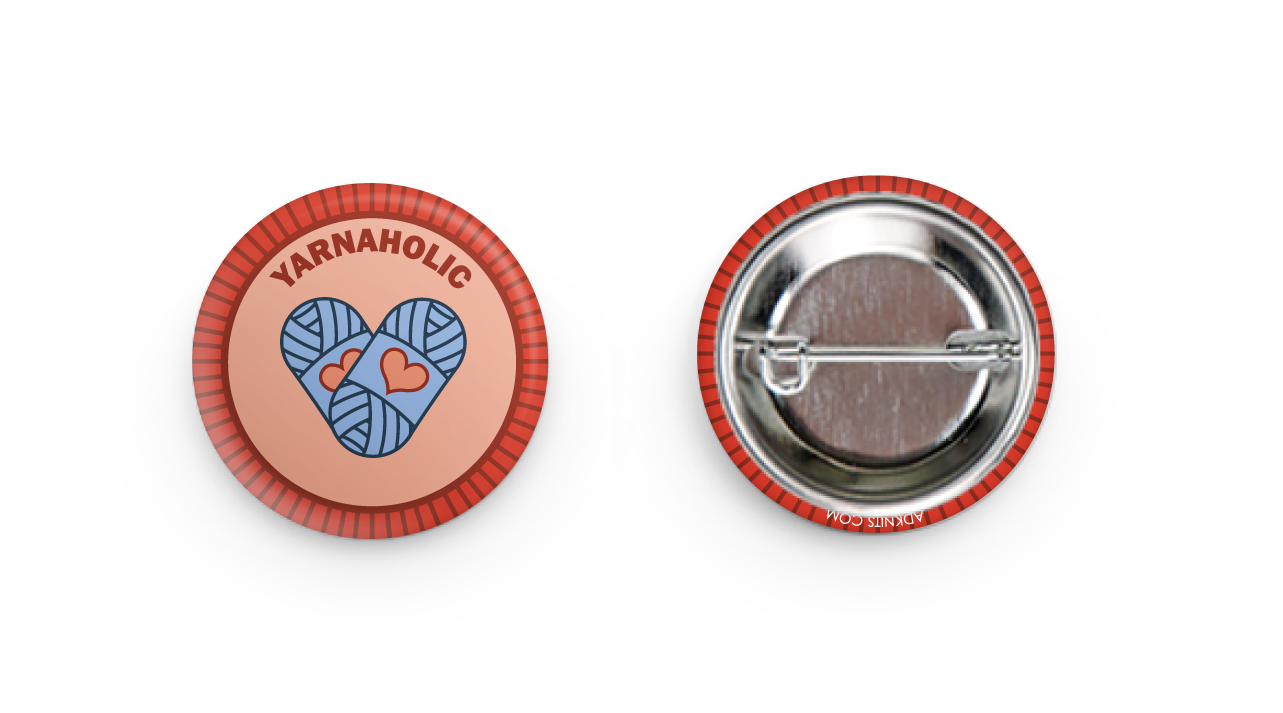 "Yarnaholic" Merit Badge