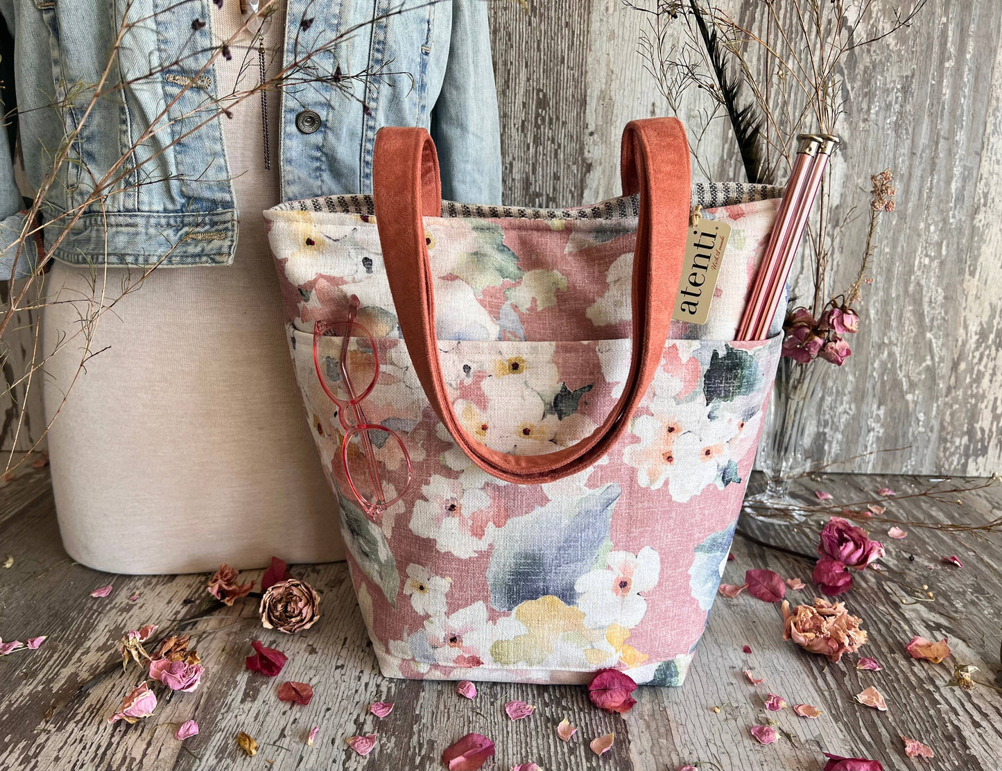 Lillian Bon Bucket, Knitting and Crochet Organizer