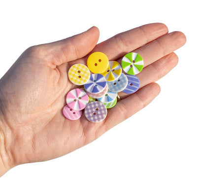Spring Carnival Craft Buttons