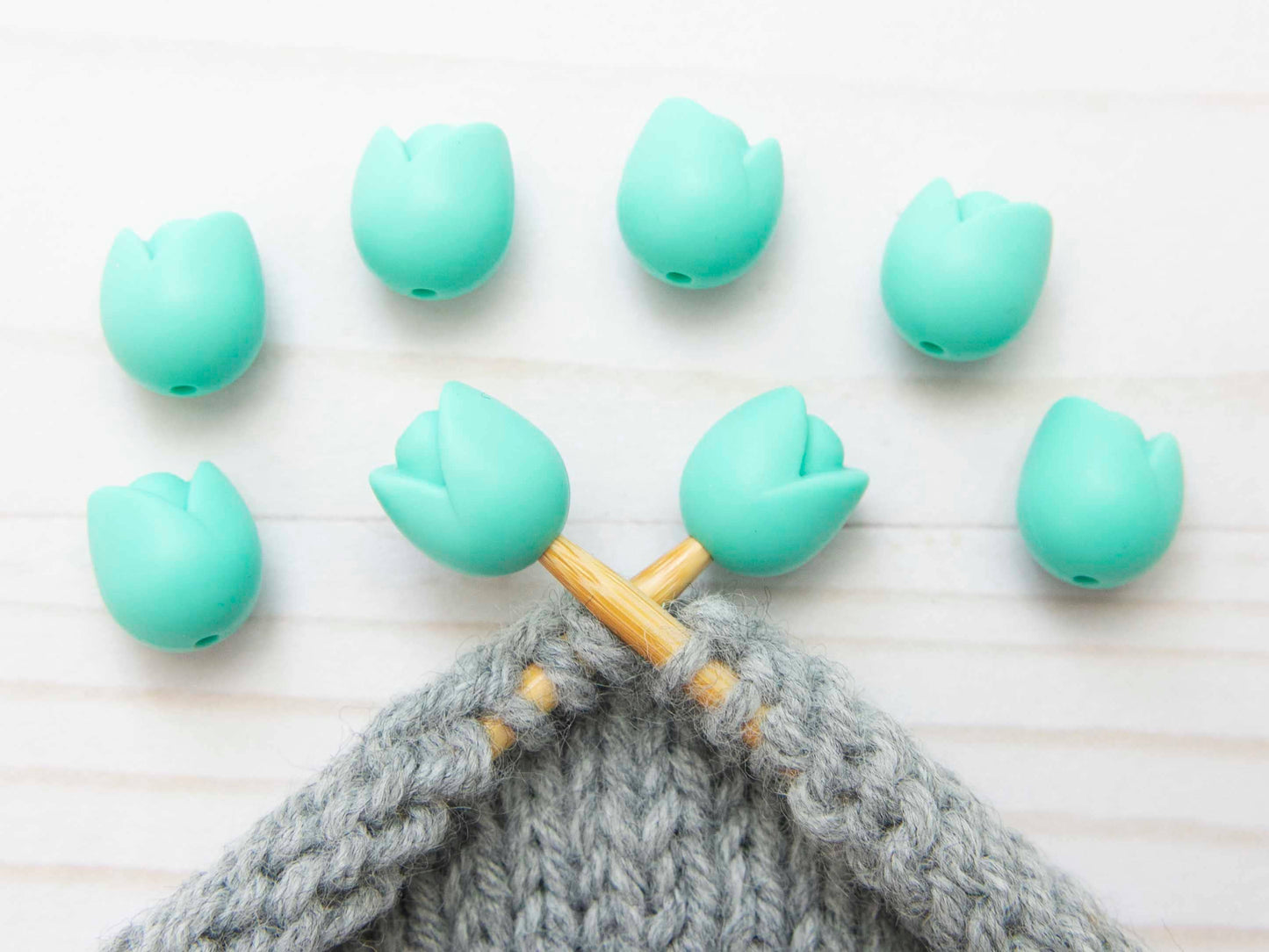 Green Tulip | Stitch Stoppers Point Protectors