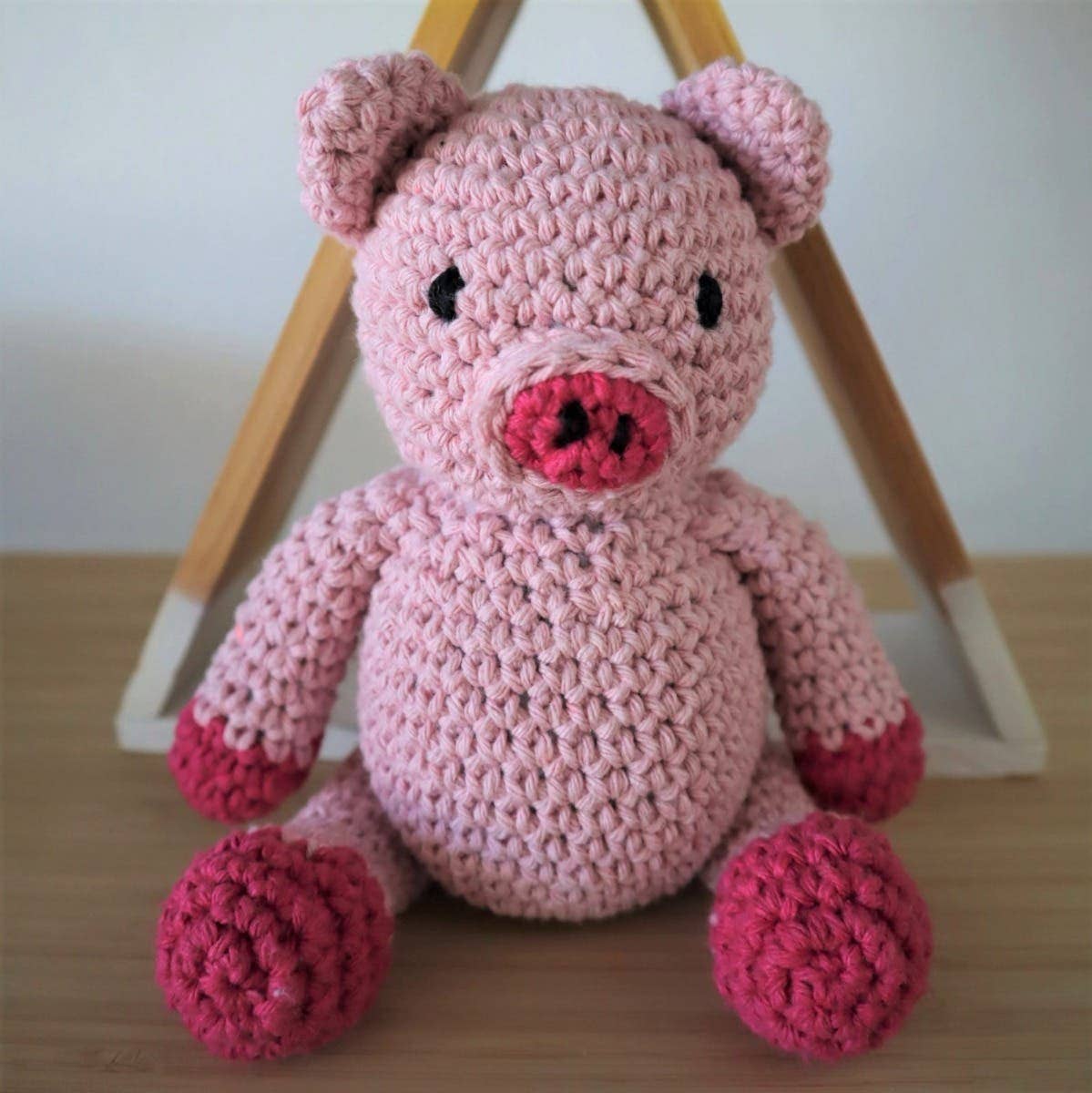 DIY Crochet Kit Piglet Maggie