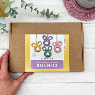 Macrame Kit, Easter Bunnies