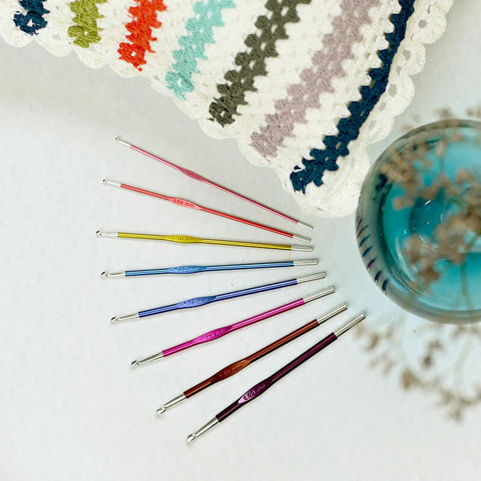 KnitPro Zing Single-Ended Crochet Hooks