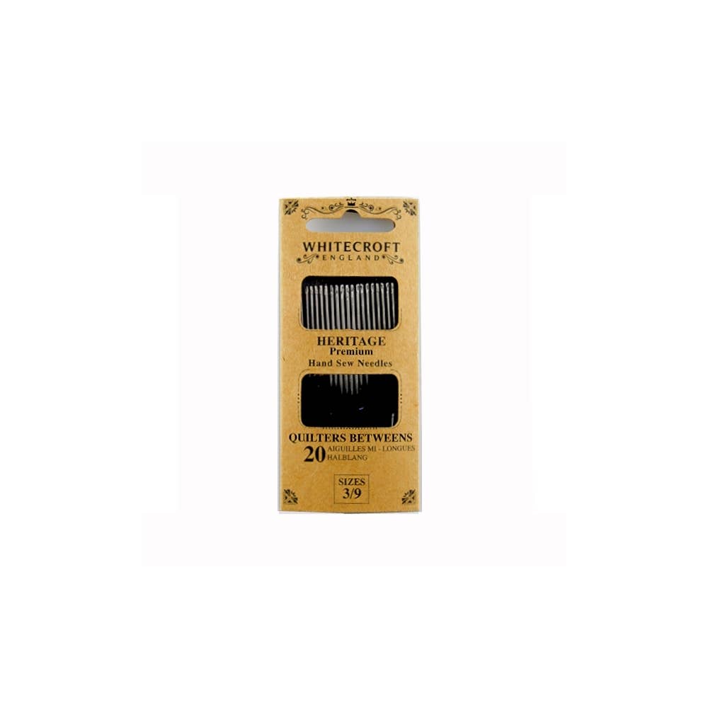 Heritage Quilters Needles (Sizes 3-9)