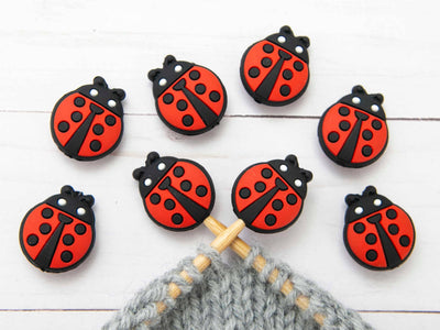 Ladybug Stitch Stoppers