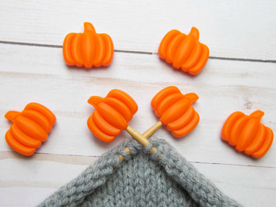 Pumpkin | Stitch Stoppers Knitting Notions Markers Knitting