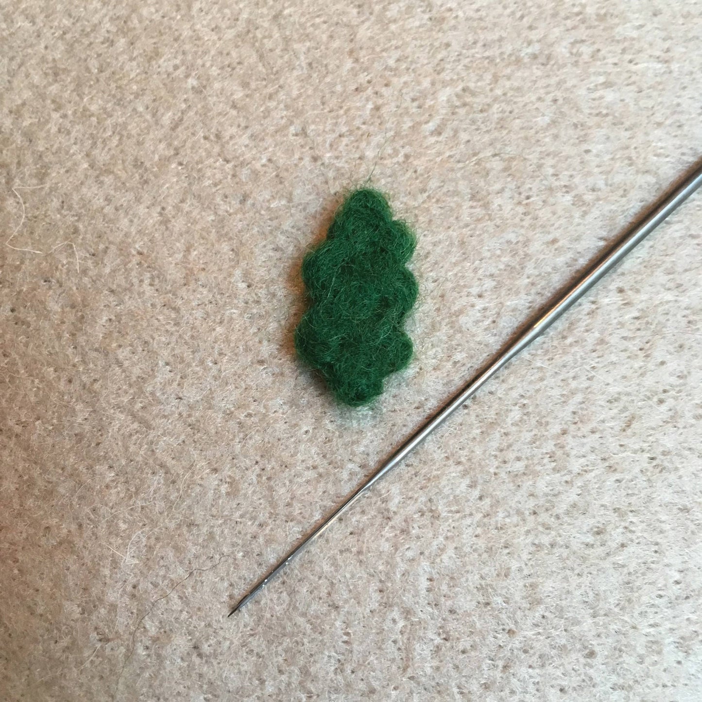 Needle Felting Kit Christmas Puddings - Make TWO decorations