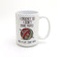 "I Crochet So I Don't Choke People" 15oz Ceramic Mug