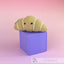 Croissant Bag Charm Crochet Kit