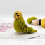 Needle Felting Kit Budgie Green. Make a budgerigar