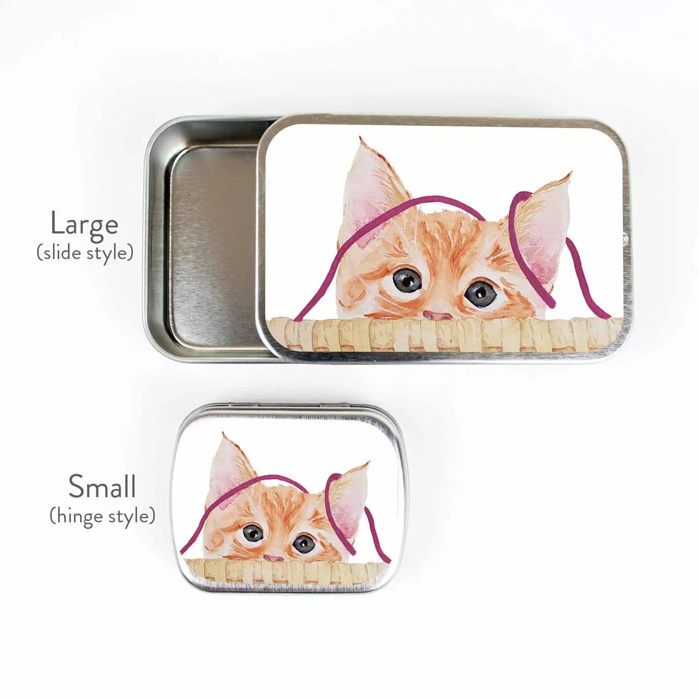 Stitch Marker Storage Tin