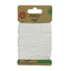 Darnn White Elastic (20mm x 4meters), Wide Elastic Band