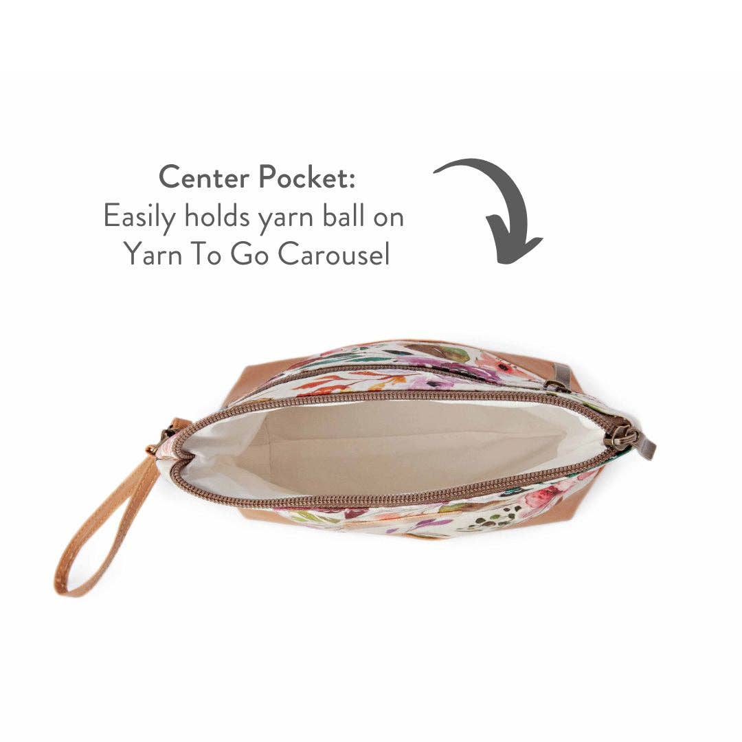 Spring Floral Mini Trini Bag