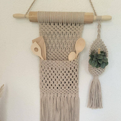 DIY Macramé Kit Kitchen Holder Ratatouille