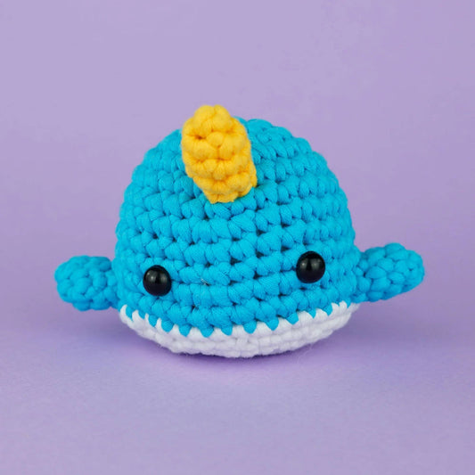 Woobles Bjorn the Narwhal Beginner Crochet Kit