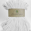 5mm Sandford White recycled cotton macrame cord (100m)