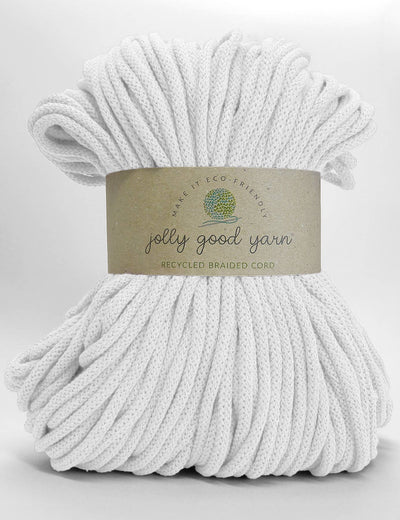 5mm Sandford White recycled cotton macrame cord (100m)