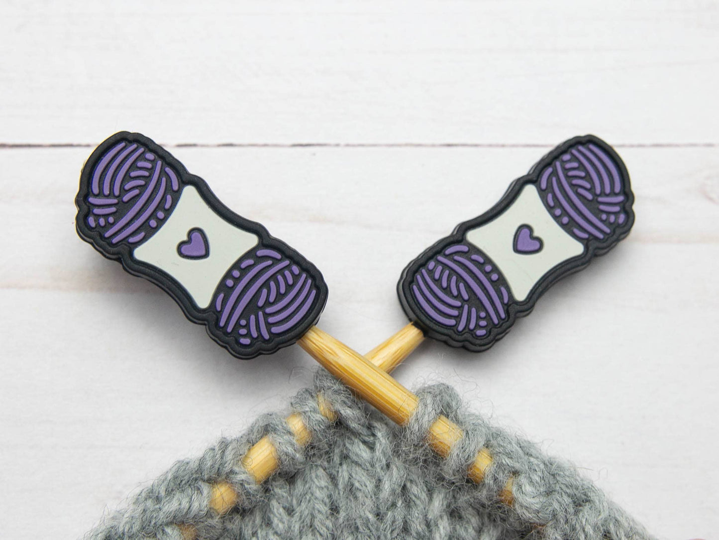 Purple Yarn Skein | Stitch Stoppers