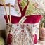 Premium Knitting and Crochet Organizer and Project Bag- Exclusive Design for Needle Art Projects, Tools, and Yarn, Harvest Tall Caddy