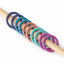 Simple Ring Stitch Markers - Rainbow