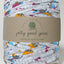 Bird patterned t-shirt yarn (100-120m)