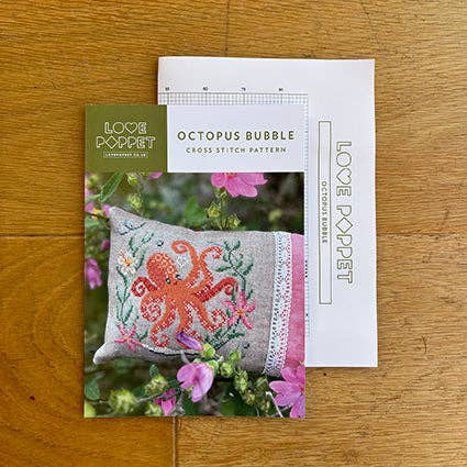 Octopus Bubble Cross Stitch Kit