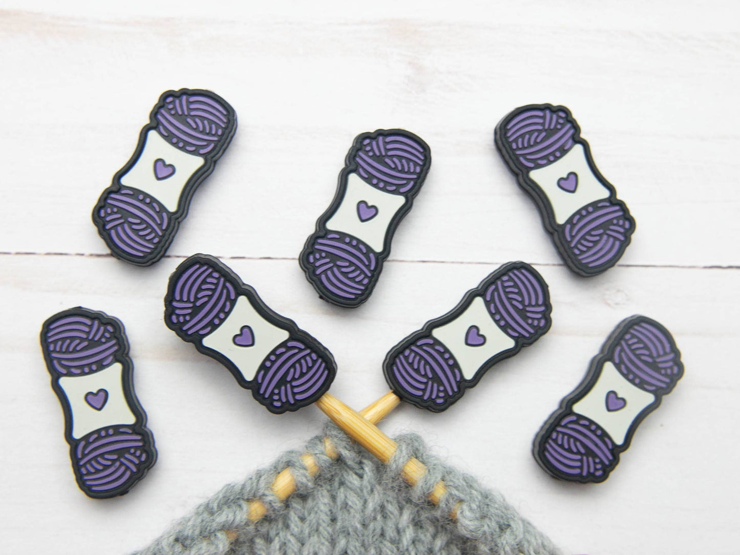 Purple Yarn Skein | Stitch Stoppers
