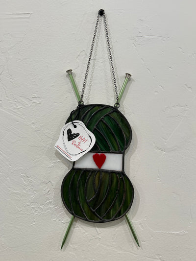 Stained Glass Yarn Art by HeArt of Resistance (Large Size)