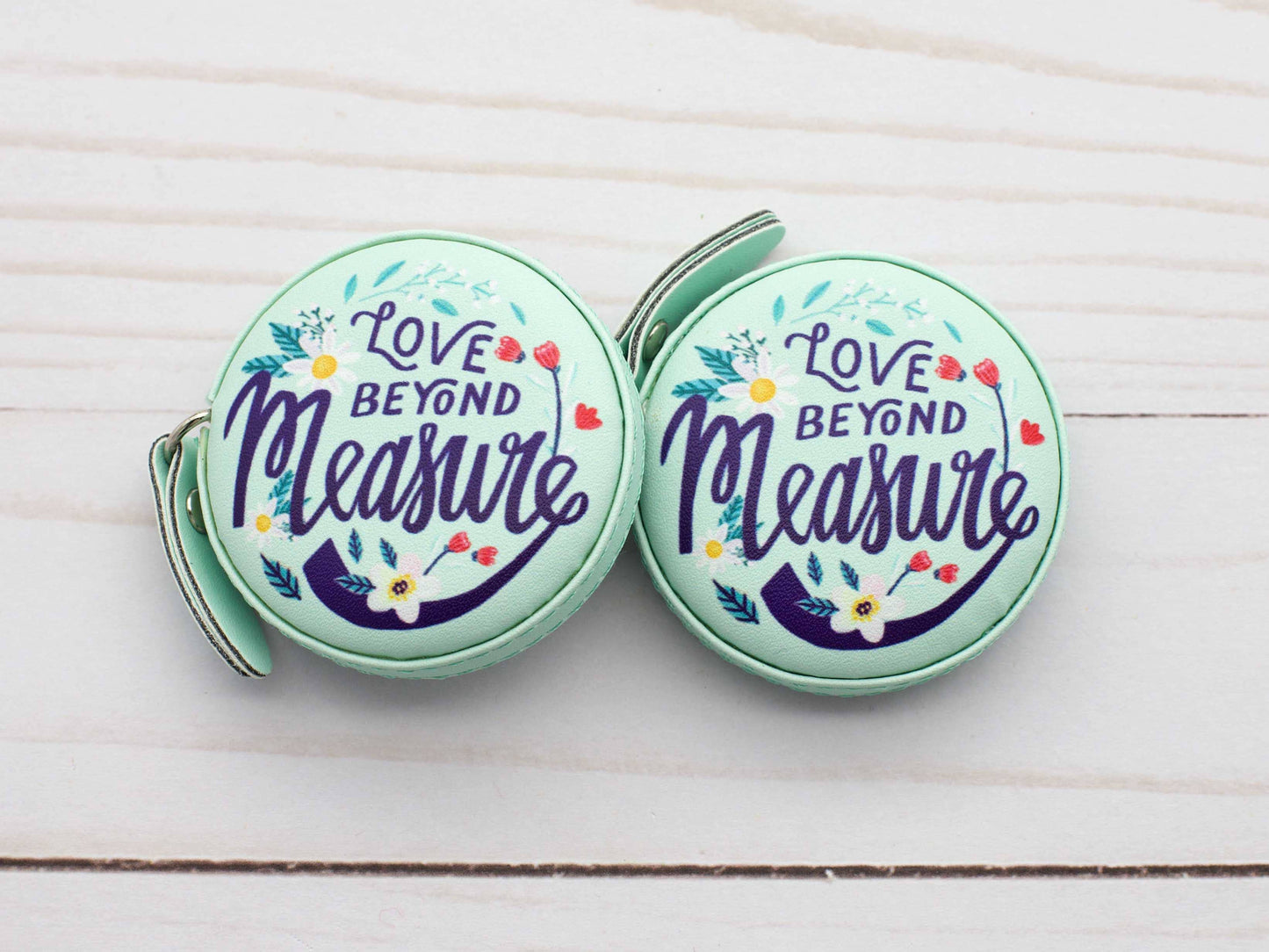 Love Beyond Measure Blue | Measuring Tape